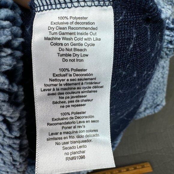 Boxercraft Womens Size 2XL Penn State Nittany Lions Blue Sherpa Pullover Jacket - Picture 5 of 8